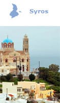 Insel Syros Inselhüpfen Syros Griechenland