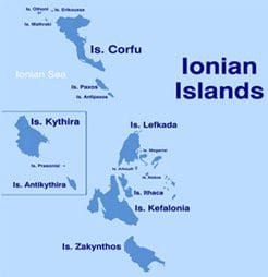 Ionisia Ionische Inseln