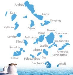Kyknisil Kykladen Inselhopping Informationen