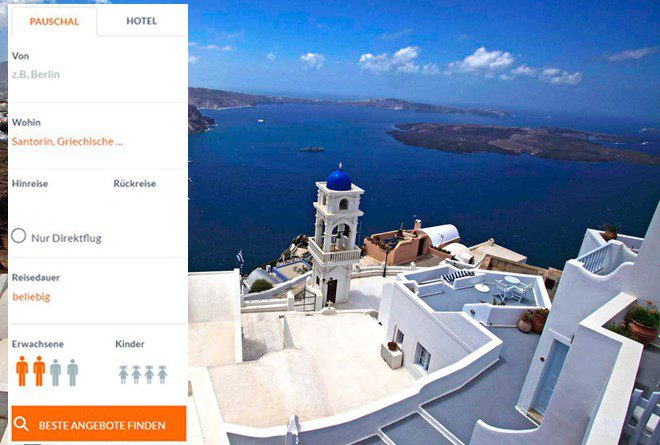 Santorini mit weiterenn Inseln der Kykladen kombinieren