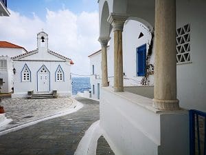 Wandern Kykladen Griechenland