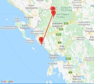 Hin - & Retour Korfu ✈ . Dazwischen Zagoria-Bergdörfer und Badeorte an der Ionischen Küste Inselhüpfen Korfu mit Ionischer Küste