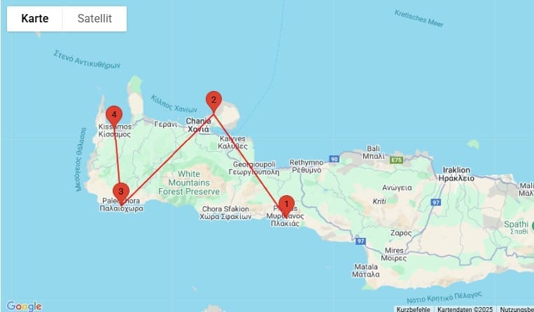 Griechenland Rundreisen auf Kreta